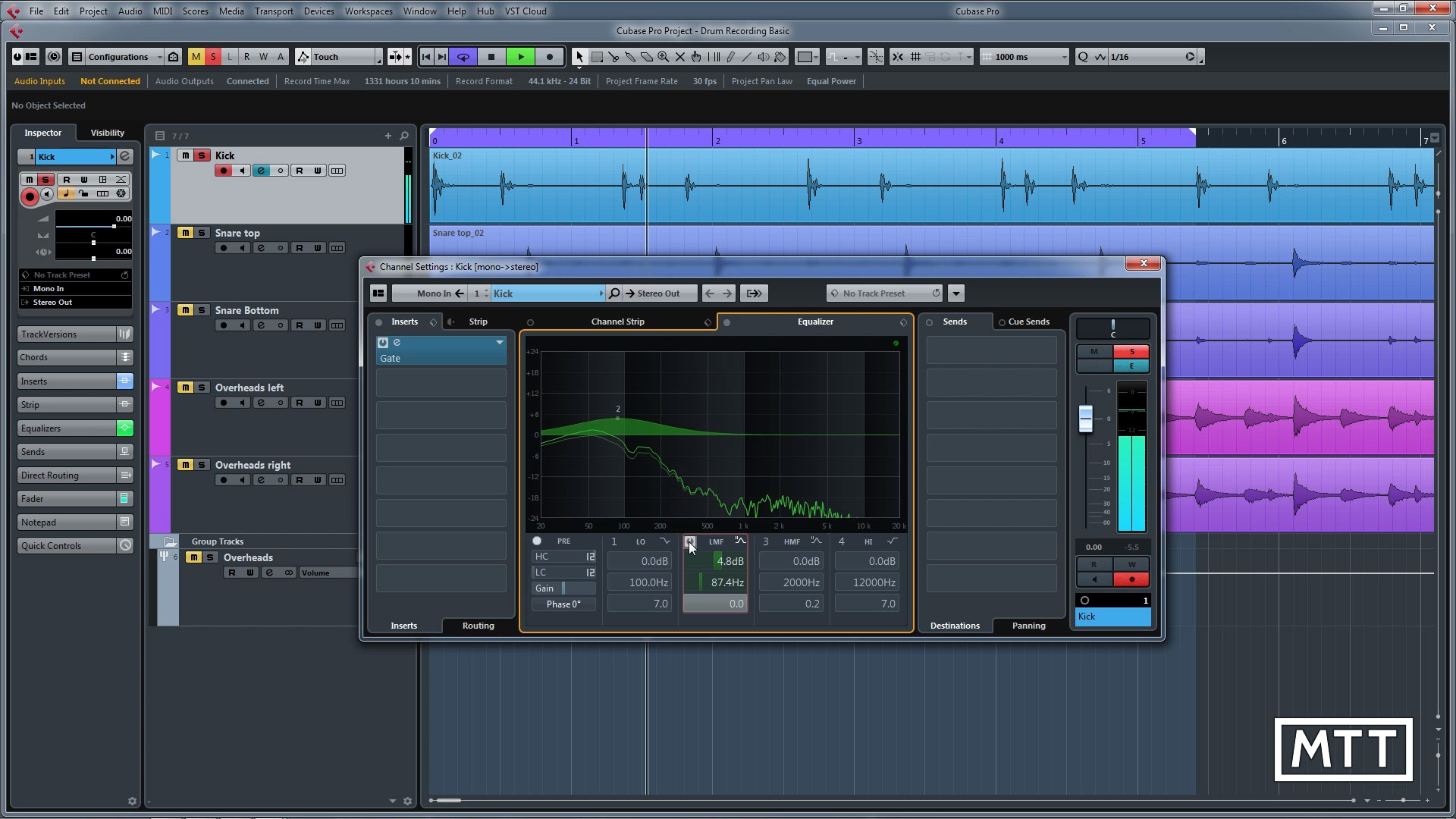 Drum Processing 1 Screengrab Music Tech Tuition